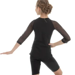 Performance 3/4 Sequin Top