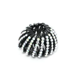 Plastic Rhinestone Pony Holder