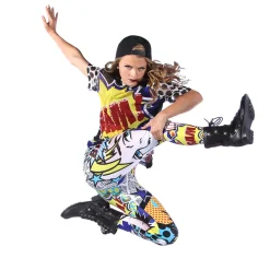Pop Art Poppin Short Sleeve Mesh