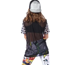Pop Art Poppin Short Sleeve Mesh