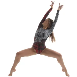 Punk Rock Princess Long Sleeve Leotard