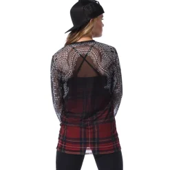 Punk Rock Princess Mesh Long Sleeve Tee