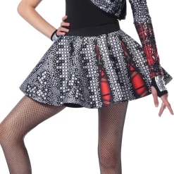 Punk Rock Princess Neoprene Skater Skirt