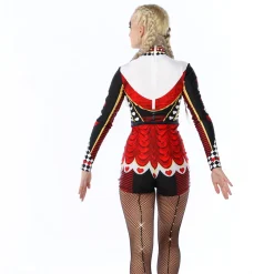 Queen of Hearts Biketard
