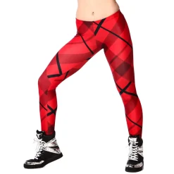 Red Plaid Legging