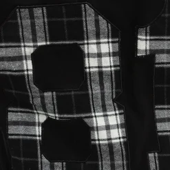 Rev it up Long Sleeve Hooded Embroidered Plaid Shirt