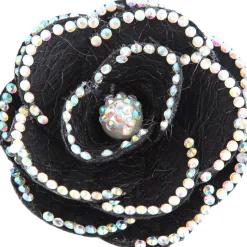 Rhinestone Flower Clip
