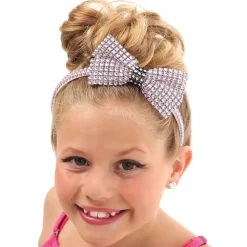 Rhinestone Headband with Contrast Trim