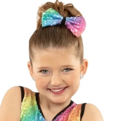 Rhinestone Sequin Bow