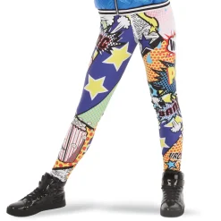 Royal Pop Art Leggings