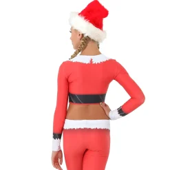 Santa Crop Top