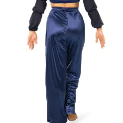 Satin Lux Wide Leg Pant
