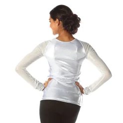 Sequin Baseball Top