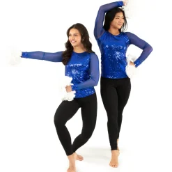 Sequin Baseball Top