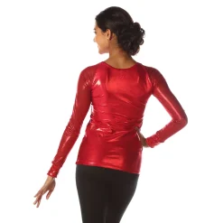 Sequin Baseball Top
