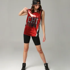 Sequin Basketball Jersey