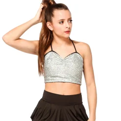 Sequin Cami Bra