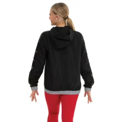 Sequin Panel Windbreaker
