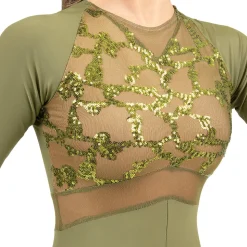 Sequin Sweetheart Biketard