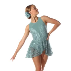 Skirted Plunge Leotard