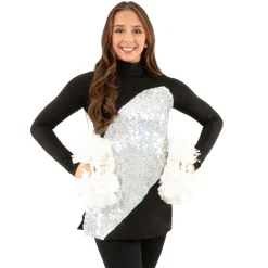 Sparkle Unite Asymmetrical Dress