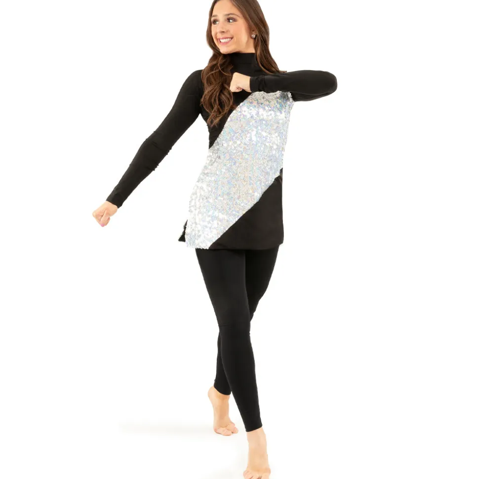 Sparkle Unite Asymmetrical Dress
