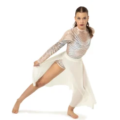 Starburst Geometric Sequin Leotard