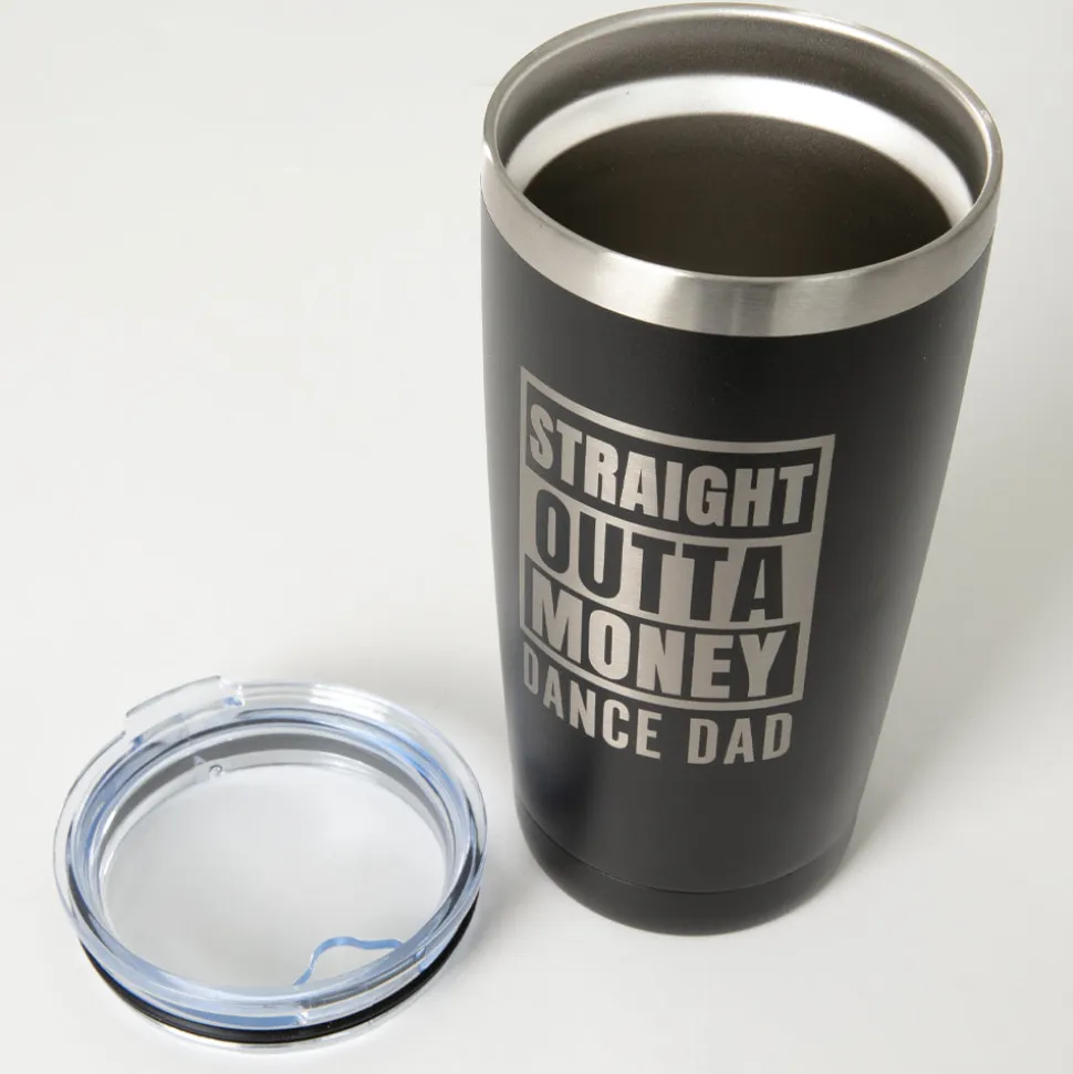 Straight Outta Money Dance Dad Tumbler