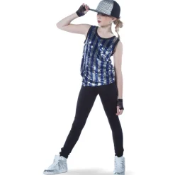 Striped Sequin Tank