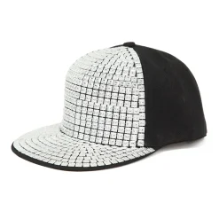 Studded Flat Bill Cap