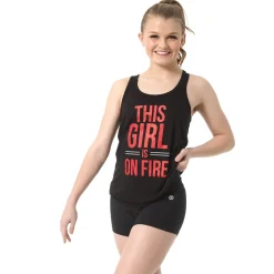 This Girl On Fire Tank Top
