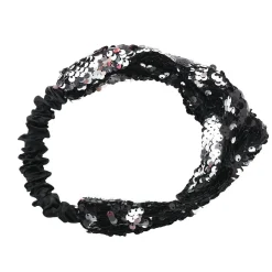 Twist Knot Sequin Headband