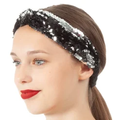 Twist Knot Sequin Headband