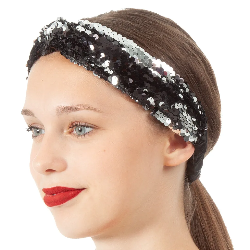 Twist Knot Sequin Headband