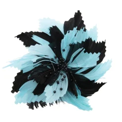 Two Tone Flower Hair Clip