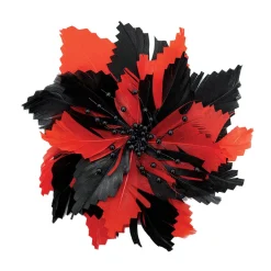 Two Tone Flower Hair Clip