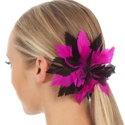Two Tone Flower Hair Clip