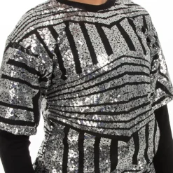 Up in Smoke Sequin Long Sleeve