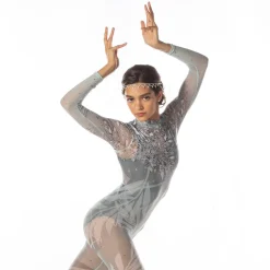 Whimsical Mesh Unitard