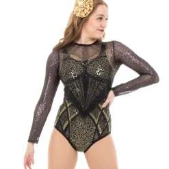 You Glow Girl Sequin Leotard