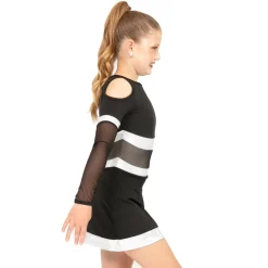 Youth Asymmetrical All Star Cheer Skort Dress