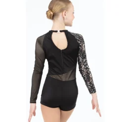 Youth Belong Sequin Lace Biketard