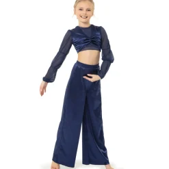 Youth Billow Sleeve Twist Midi Top