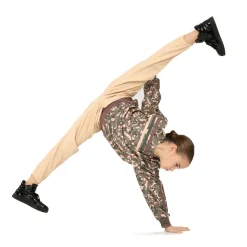 Youth Camo Crewneck