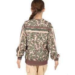Youth Camo Crewneck