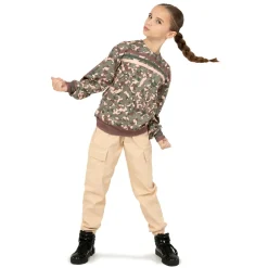 Youth Camo Crewneck