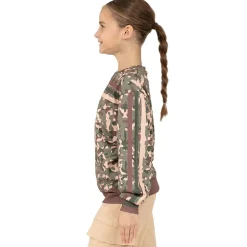 Youth Camo Crewneck