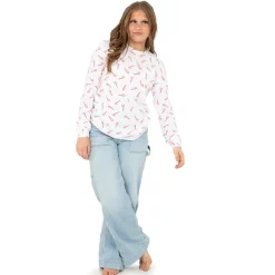 Youth Candy Cane Long Sleeve