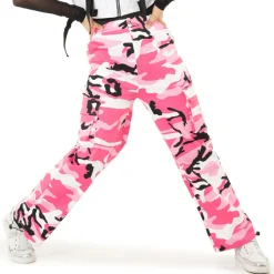 Youth Cargo Parachute Wide Leg Cinched Pants