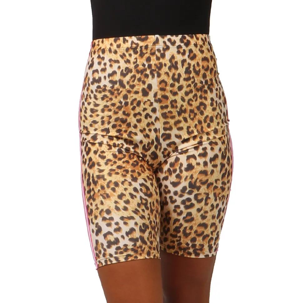 Youth Cheetah High Waist Biker Shorts